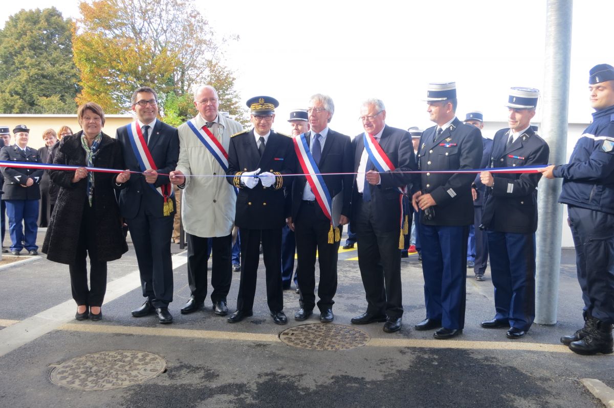 inauguration de la gendarmerie de Rocroy