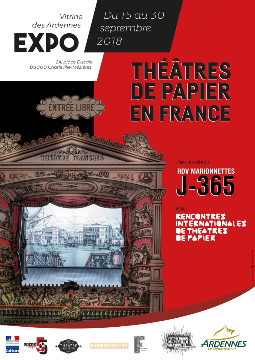 Théâtres de papier en France - Vitrine des Ardennes