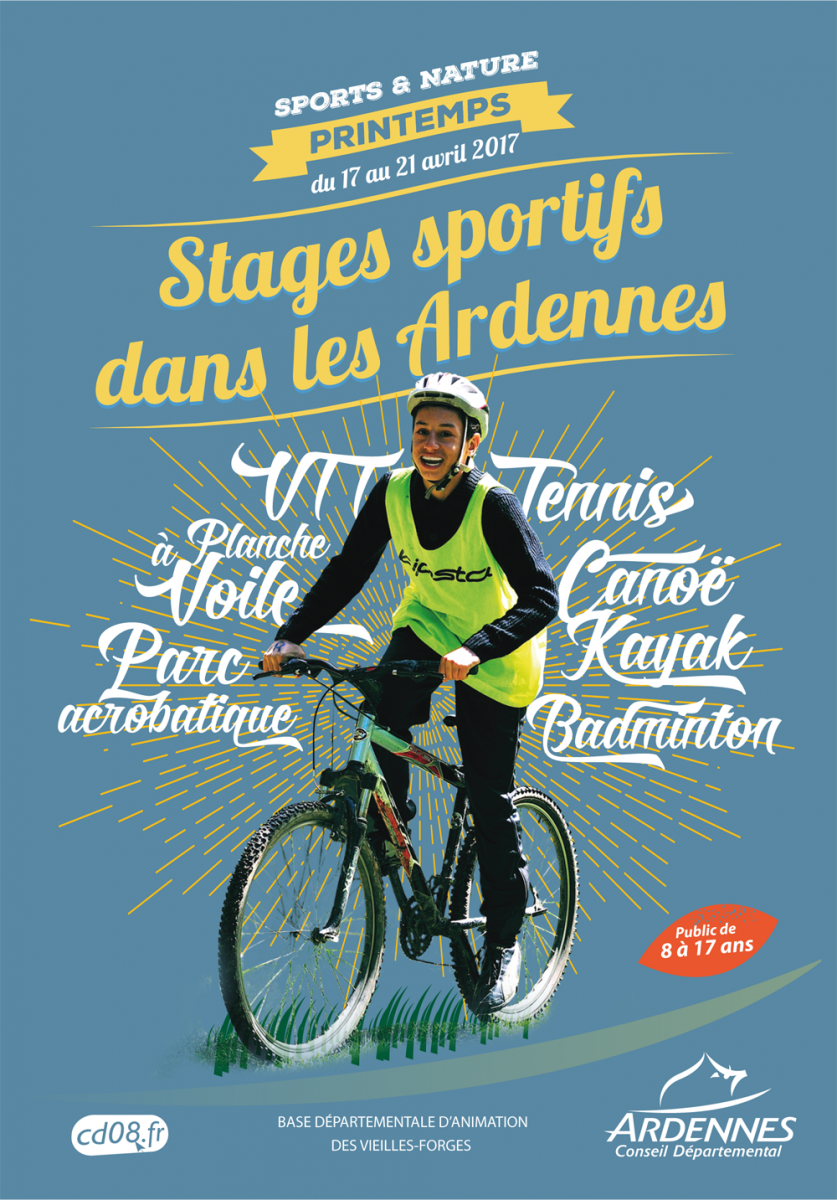 Stages sportifs dans les Ardennes - Printemps 2017