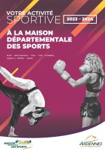 Guide des activités sportives 2023/2024 à la Maison départementale des Sports