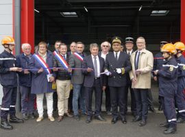 Le nouveau centre d’incendie et de secours à Bogny-sur-Meuse inauguré