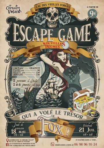 Escape Game au Corsaire volant   : Le site officiel des Ardennes et  des Ardennais