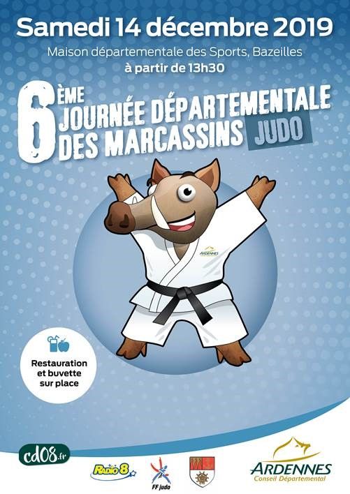 6ème journée départementale des Marcassins Judo